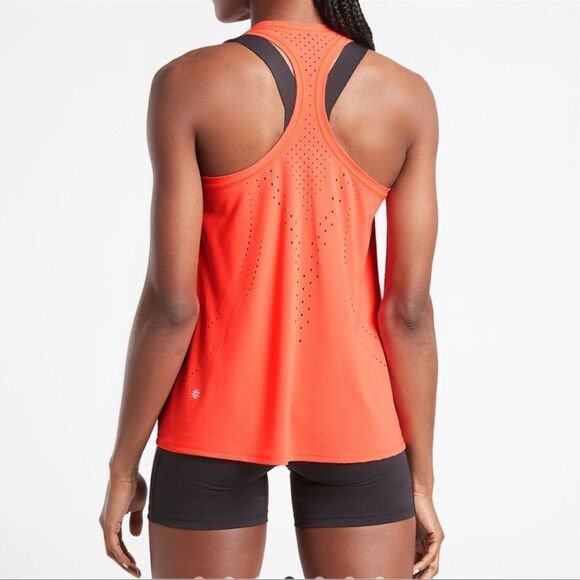 Athleta Allyson Felix Ultimate Legend Tank Orange XL - Picture 2 of 6